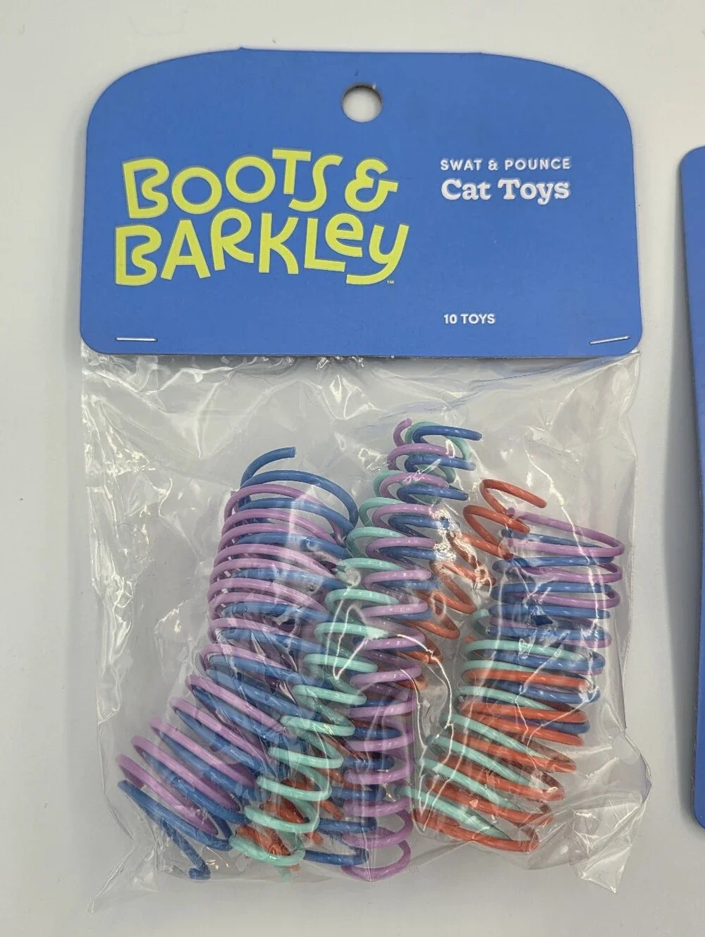 Boots & Barkley Pull-part Catnip Toy & Swat & Pounce Sprial Nwt